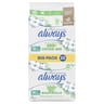 Always coton protection serviettes hygiéniques ailettes normal x22