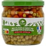 Carrefour Classic' petits pois carottes extra-fins  220g