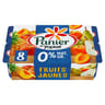 Panier de Yoplait 0%mg fruits jaunes 8x125g