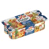Panier de Yoplait 0%mg fruits jaunes 8x125g
