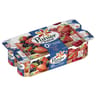 Panier de Yoplait 0%mg fruits rouges 8x125g