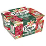 Panier de Yoplait standard fraise framboise 4x125g