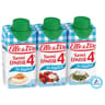 Elle & Vire semi épaisse si légère 4% MG stérilisée uht  lot 3 x 20 cl