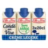 Elle&Vire crème légère fluide 18%mg de Condé sur Vire 3x20cl