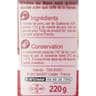 Carrefour extra rillettes du mans pur porc 220g