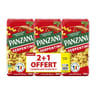 Panzani pâtes fantaisie serpentini 500g X 2 + 1 paquet 500g offert 1500g