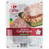 Carrefour extra terrine de campagne au poivre vert 150g