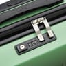 Valise rigide 55cm vert christine