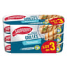 Saupiquet filets de maquereaux grillés nature 3x120g