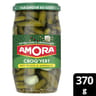 Amora croq'vert cornichons extra-fins bocal 370g