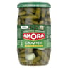 Amora croq'vert cornichons extra-fins bocal 370g