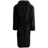 Peignoir coral fleece noir homme NOIR M