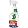 Cif spray cuisine & salle de bains 5 en 1 multi-usages 750ml
