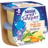 Nestlé p'tit souper purée du soir aux 7 légumes dès 8 mois 2x200g - 400g