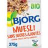 Bjorg céréales muesli bio sans sucres ajoutés 375g