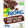 Bjorg céréales le croustillant chocolat noir intense bio 450g