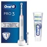 Oral-B brosse à dent Pro 3800 Sensi Ultra-Thin blanche +1 dentifrice + 1 brossette