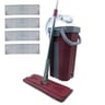 Balai auto clean and dry avec 4 serpilleres