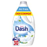 Dash 2en1 lessive liquide 30 lavages fleurs blanches 1.35l