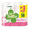 Le trèfle papier toilette maxi douceur fsc blanc 6 + 2 offerts