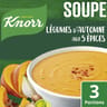 Knorr soupe velours de légumes d'automne aux 5 épices