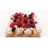 Tarte choux fruits rouges 6 parts