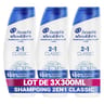 Head & shoulders base 2in1 classic 3x300ml