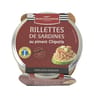 Les mouettes d'arvor rillettes de sardines au piment de chipotle 125g
