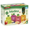 Blédina gourdes fruits Banane fraise/pomme/pomme banane cassis myrtilles/pomme banane poire abricot