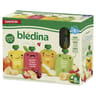 Blédina gourdes fruits pomme banane fraise kiwi/pomme banane fraise cerise/poire/pomme banane 8x90g