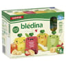 Blédina gourdes fruits pomme banane fraise kiwi/pomme banane fraise cerise/poire/pomme banane 8x90g