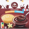 Carrefour classic crème dessert saveur vanille chocolat 12X125g