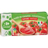 Carrefour classic' purée de tomates nature x3 - 600g