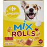 Carrefour companino biscuits pour chiens mix rolls viandes 900g