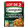 Cassegrain courgettes cuisinées à la provençale à l'huile d'olive extra 750g