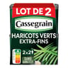 Cassegrain haricots verts extra fins sélection cueillis et rangés main 2X1/2 4440g