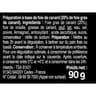 Carrefour sensation tartinable au foie de canard 90g