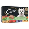 Cesar pâtée pour chien 4 variétés en terrine 4x150g