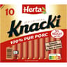 Herta knacki original -25% sel x10 350g