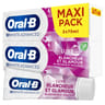 Oral-b dentifrice 3d white advanced luxe blancheur glamour 2x75ml