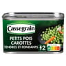 Cassegrain petits pois et carottes sélection "tendres et fondants" 265g