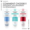 Vichy deodorant bille sans sel d'aluminium 50ml x2