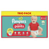 Pampers baby dry couches pants culottes trio pack taille 4 x126