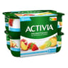 Activia 0% lait fermenté au bifidus aux fruits et au jus de fruit 12x125g