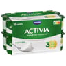 Activia lait fermenté nature au bifidus 16x125g