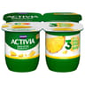 Activia bifidus fruit ananas 4x125g