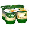 Activia bifidus saveur vanille sans arôme artificiel 4x125g