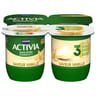 Activia bifidus saveur vanille sans arôme artificiel 4x125g