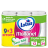 Moltonel papier toilette sans tube 9 rouleaux + 3 offerts