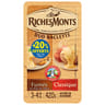Richesmonts fromage raclette 2x8 tranchettes duo classique et fumée 420g+20% offert